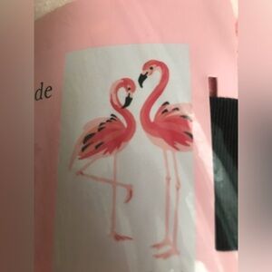 NWT Kate Spade Flamingo Oversized 40x70 Beach Towel